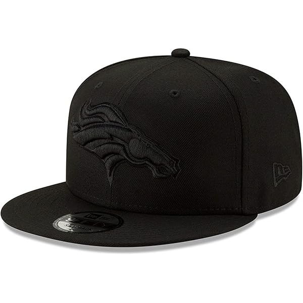 Amazon.com: New Era NFL 9FIFTY Black On Black Adjustable Snapback